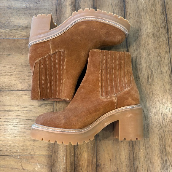 Jeffrey Campbell Brown Heeled Boots - Picture 3 of 13